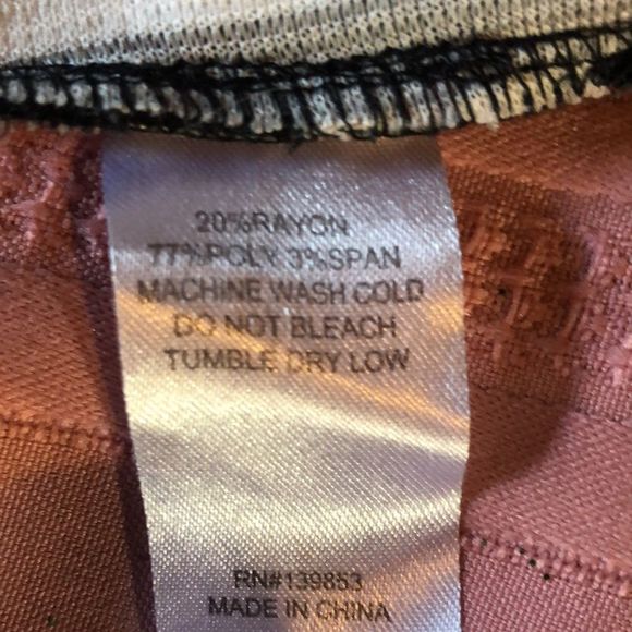 Bleuh Ciel size small sleeveless top.  Exposed zipper. Black and white stripes - Picture 9 of 12